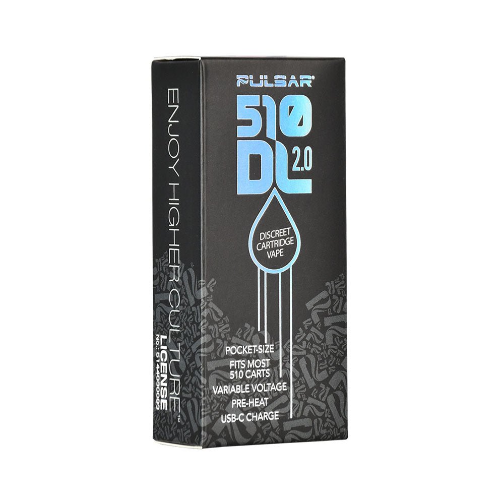 Pulsar 510 DL 2.0 Design Series VV Vape Bar – 650mAh / Assorted – 10pc Display - Image 2