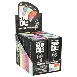Pulsar 510 DL 2.0 Mist Series Auto-Draw VV Vape Bar – 650mAh 10PC DISP –