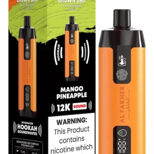 Al Fakher Crown Bar 12K Sound – Mango Pineapple Disposable Vape