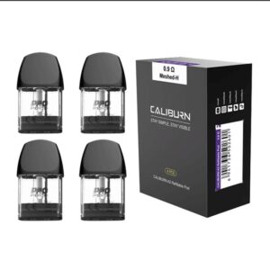 Uwell Caliburn A2 Refillable Pod 0.9ohm (A2 /AK2/A2S) – 4 Pack