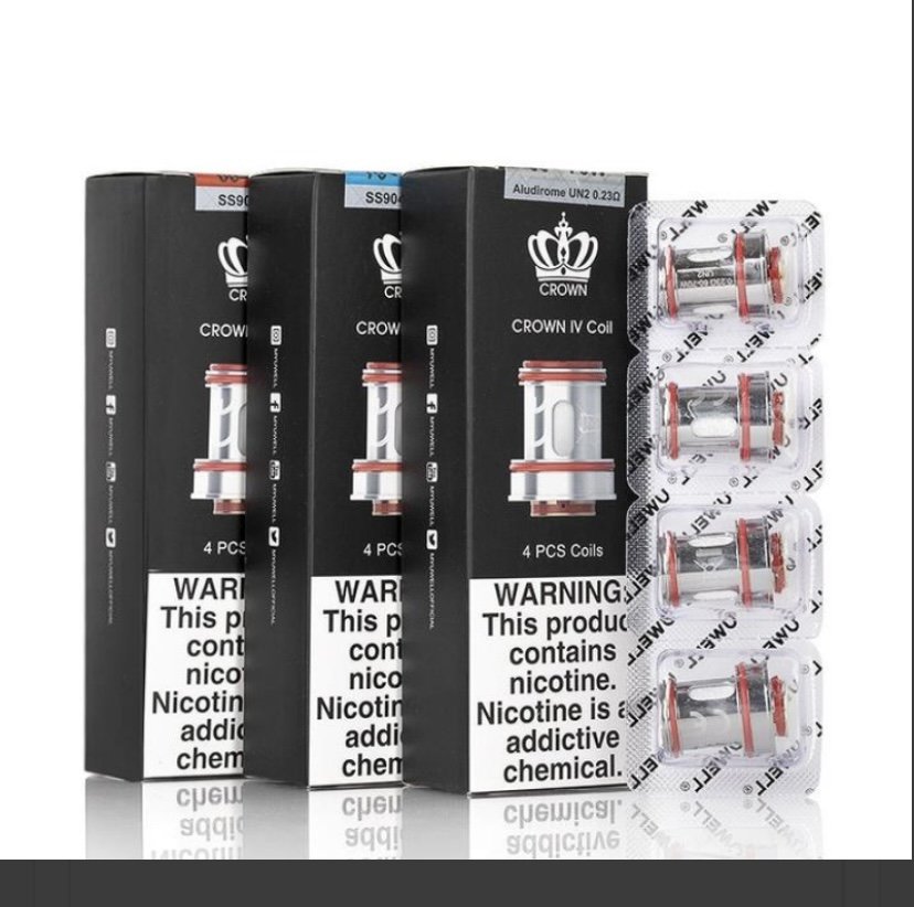 Uwell Crown V Coil 0.20 Ohm – 4 Pack - Image 2