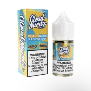 Cloud Nurdz Salt – Peach Blue Razz Iced (30ml)