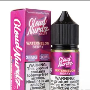 Cloud Nurdz Salt – Watermelon Berry (30ml)