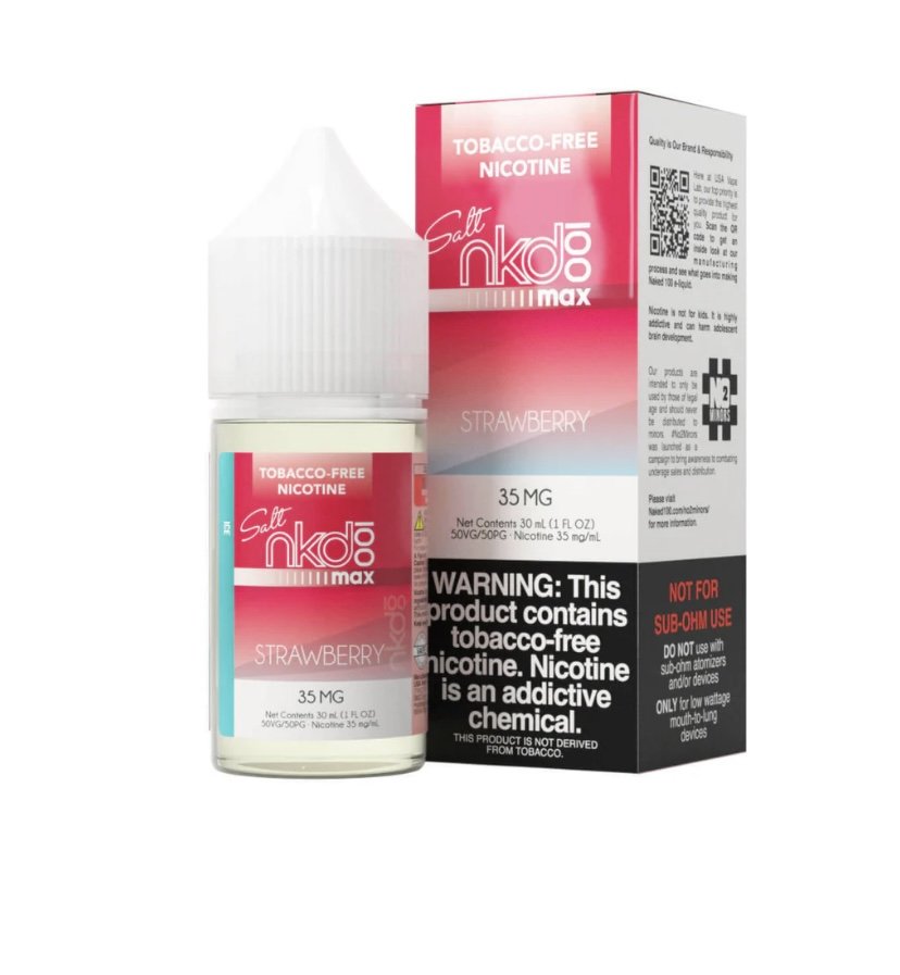 Naked 100 Max salt – Strawberry Ice (30ml)
