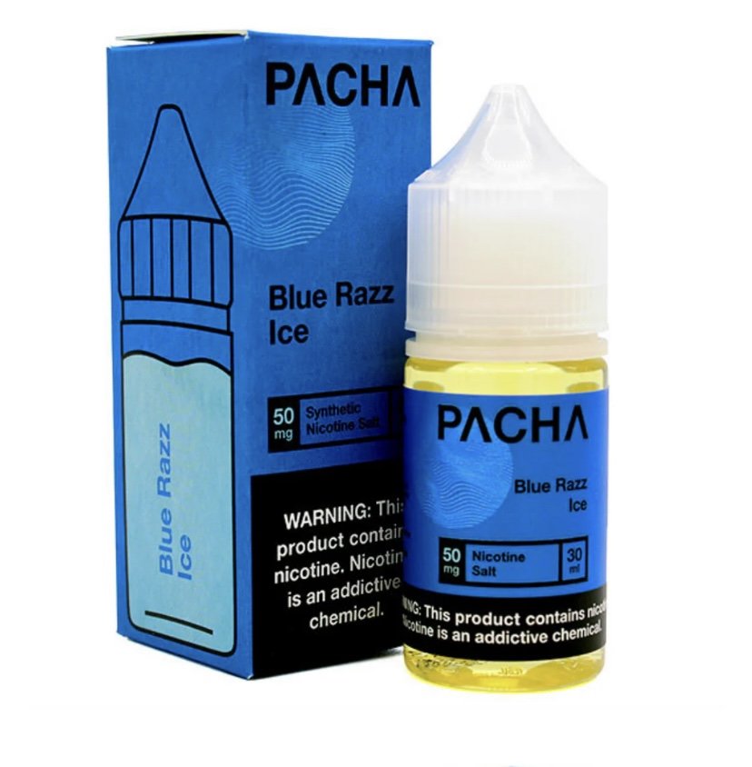 Pacha Syn Salt – Blue Razz Ice (30ml) - Image 2