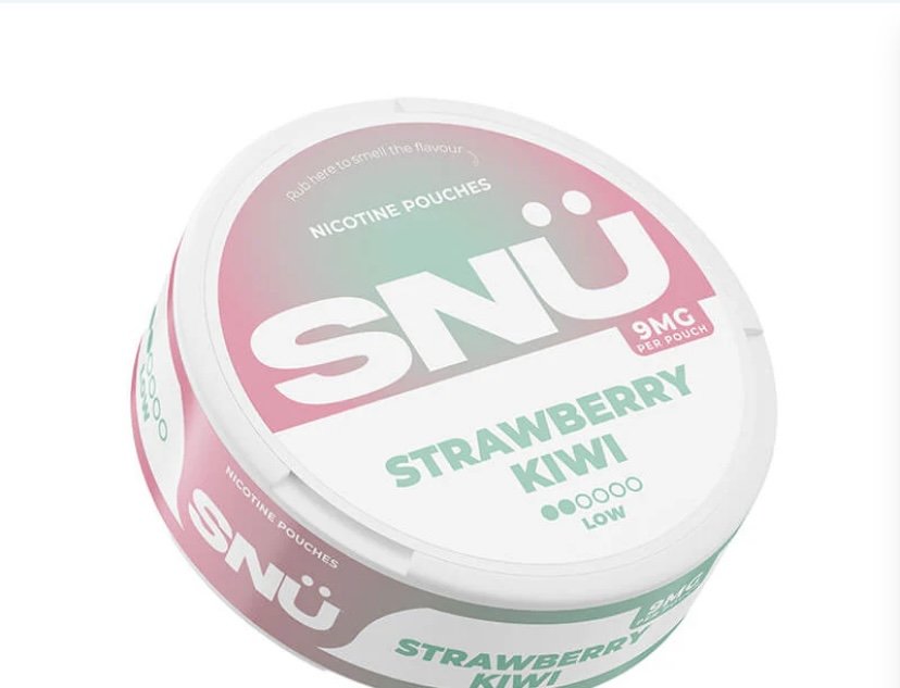 SNU Strawberry Kiwi Nic Pouches by Bar Juice