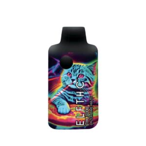 Lazer Lime Haze High Potency Blend Delta 8 + THC-P + THC-X 3g Disposable By ELF THC