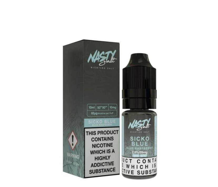Nasty Juice Shisha Nic Salts 10ml – Sicko Blue
