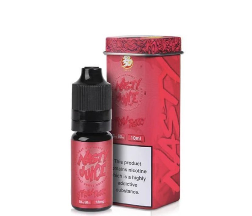 Nasty Juice 10ml E-Liquid – Trap Queen – Strawberry 50/50