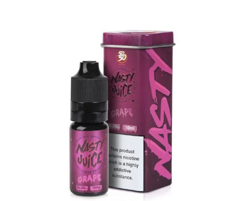 NASTY JUICE 10ml E-Liquid – ASAP Grape 50/50