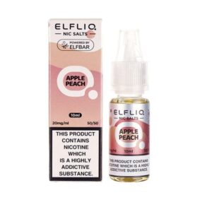 Apple Peach Nic Salt E-Liquid by Elf Bar ELFLIQ