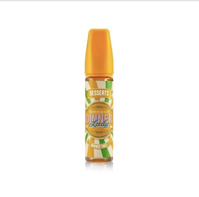 DINNER LADY 50ml Shortfill E-Liquid – Mango Tart