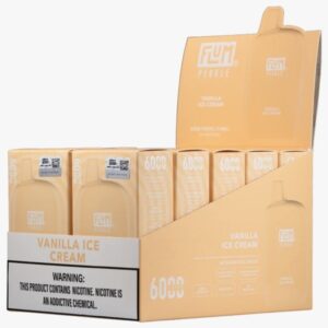 Vanilla Ice Cream 6000 puffs (10 pack)