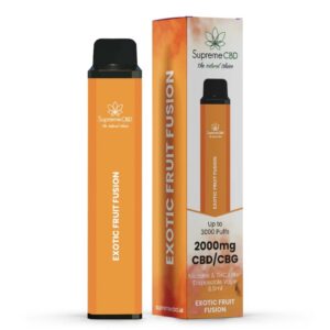 CBD Disposable Vape – Exotic Fruit Fusion (2000mg)
