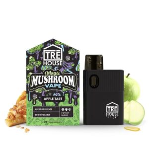 TRE HOUSE | MICRODOSE MAGIC MUSHROOM VAPE PEN – APPLE TART – 2G DISPOSABLE VAPE