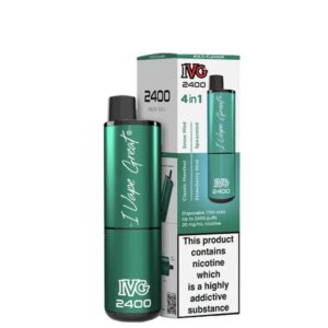 IVG 2400 Mint Edition 4 In 1 20mg Disposable Vape