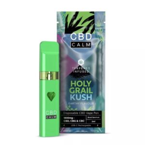 Holy Grail Kush – CBD Terpenes 1800mg Disposable Vape | CBD Calm