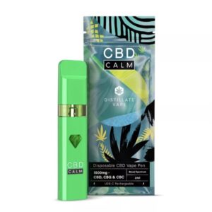 Natural – CBD Distillate 1800mg Disposable Vape | CBD Calm