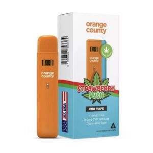 Strawberry Kush – CBD Terpenes 750mg Disposable Vape | Orange County CBD