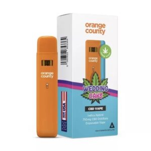 Wedding Cake – CBD Terpenes 750mg Disposable Vape | Orange County CBD