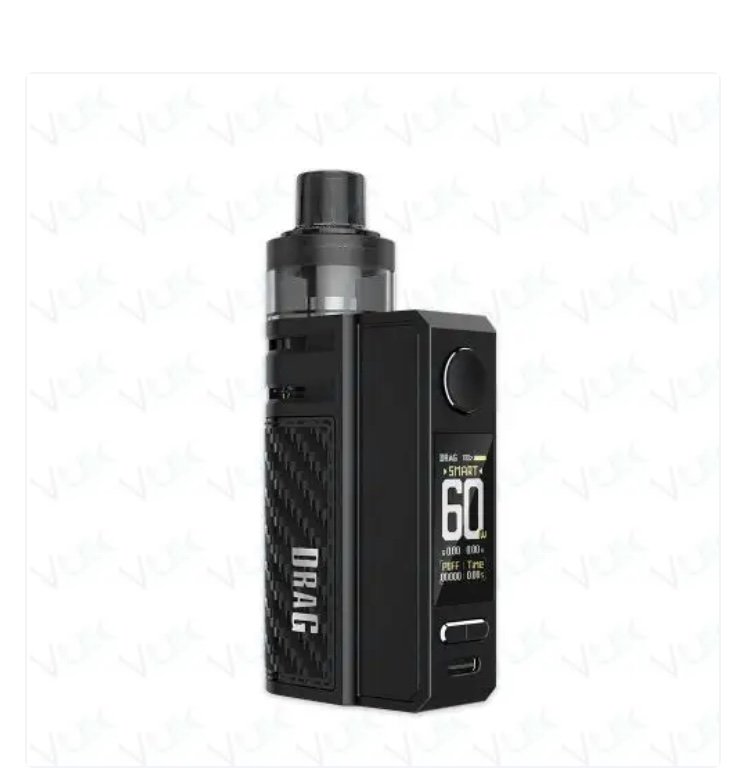 VooPoo Drag E60 Pod Vape Kit - Image 2