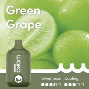 WAKA SMASH & GREEN GRAPE 6000 Puffs Disposable Vape