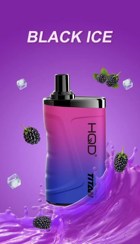 HQD TITAN BLACK ICE 7000 PUFFS