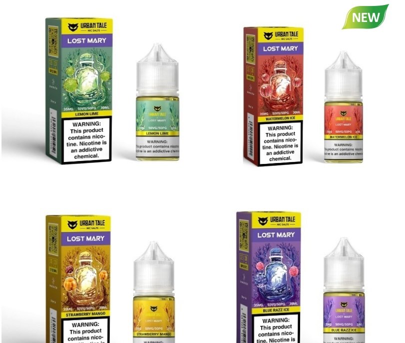 Urban Tale X Lost Mary Nic Salts E-juice 30ml