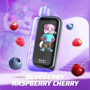 MerryMi Panda X 40000 Blueberry Raspberry Cherry E-Cigarettes